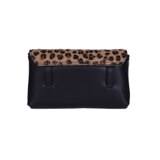 GEANTA BORSETA DAMA ZEVO ANIMAL PRINT LEOPARD 3 IN 1 PIELE NATURALA DORA