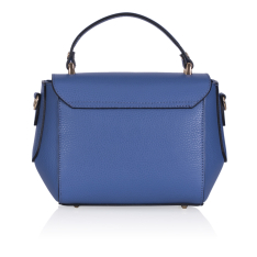  GEANTA ZEVO DAMA ALBASTRA PIELE NATURALA EDEN