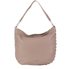 GEANTA ZEVO DAMA CREM SHOPPER PIELE NATURALA DETALIU TINTE GLORIA