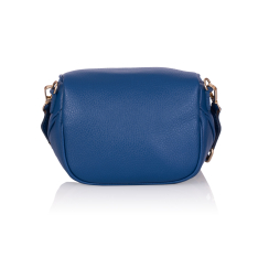 GEANTA DAMA ZEVO ALBASTRU REGAL PIELE NATURALA DETALIU TINTE CUREA COLORATA GRATIELA