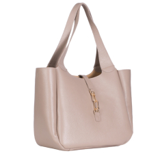  GEANTA ZEVO DAMA CREM PIELE NATURALA TIP SHOPPER ILINCA