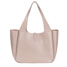  GEANTA ZEVO DAMA CREM PIELE NATURALA TIP SHOPPER ILINCA