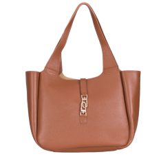  GEANTA ZEVO DAMA CARAMEL PIELE NATURALA TIP SHOPPER ILINCA