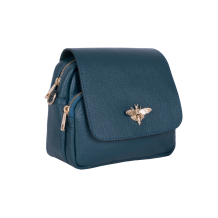 GEANTA ZEVO DAMA VERDE OTTANIO PIELE NATURALA DETALIU ALBINA LARISA