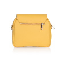 GEANTA ZEVO DAMA GALBEN SOLAR PIELE NATURALA DETALIU ALBINA LARISA