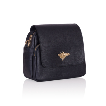 GEANTA ZEVO DAMA BLEUMARIN PIELE NATURALA DETALIU ALBINA LARISA