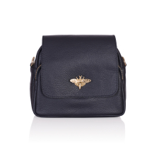 GEANTA ZEVO DAMA BLEUMARIN PIELE NATURALA DETALIU ALBINA LARISA