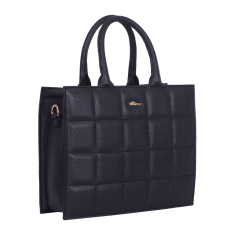 GEANTA ZEVO DAMA NEAGRA PIELE NATURALA MARIME MEDIE LIANA