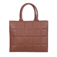 GEANTA ZEVO DAMA CARAMEL PIELE NATURALA MARIME MEDIE LIANA