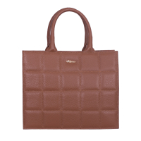 GEANTA ZEVO DAMA CARAMEL PIELE NATURALA MARIME MEDIE LIANA