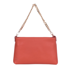 GEANTA ZEVO DAMA PIELE NATURALA ORANJ LORETA