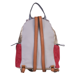 RUCSAC ZEVO DAMA UNICAT AURIU PIELE NATURALA PATCHWORK DARINA
