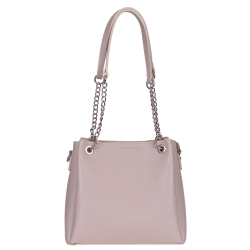 GEANTA ZEVO DAMA NUDE PIELE NATURALA LUNA