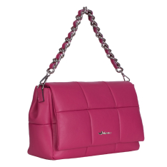 GEANTA ZEVO DAMA FUCSIA PIELE NATURALA MADLEN