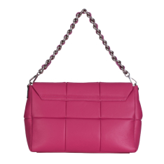 GEANTA ZEVO DAMA FUCSIA PIELE NATURALA MADLEN
