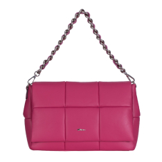 GEANTA ZEVO DAMA FUCSIA PIELE NATURALA MADLEN