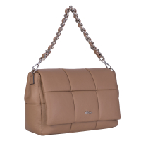 GEANTA ZEVO DAMA BEJ PIELE NATURALA MADLEN