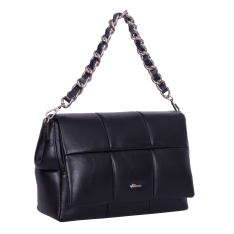 GEANTA ZEVO DAMA NEAGRA PIELE NATURALA MADLEN