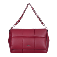 GEANTA ZEVO DAMA ROSU VISINIU PIELE NATURALA MADLEN