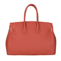 GEANTA ZEVO DAMA ORANJ PIELE NATURALA MALINA