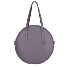 GEANTA ZEVO SHOPPER DAMA GREJ PIELE NATURALA MALVINA