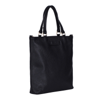 GEANTA ZEVO DAMA NEAGRA PIELE NATURALA TIP POSTAS MARGA