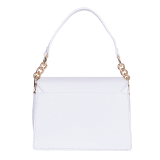 GEANTA ZEVO DAMA ALBA PIELE NATURALA TIP POSTAS ACCESORII AURII MARIELA