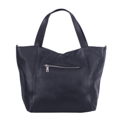 GEANTA ZEVO SHOPPER DAMA NEAGRA PIELE NATURALA MARISA