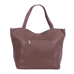 GEANTA ZEVO SHOPPER DAMA CONIAC PIELE NATURALA MARISA