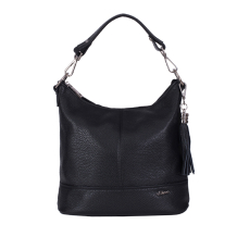  GEANTA ZEVO DAMA NEAGRA PIELE NATURALA MARTA