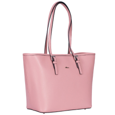 GEANTA ZEVO DAMA OFFICE ROZ INTENS PIELE NATURALA MATEEA