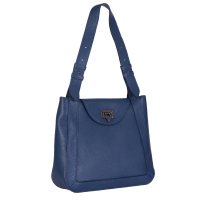 GEANTA ZEVO DAMA BLEUMARIN PIELE NATURALA MIHAELA