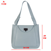 GEANTA ZEVO DAMA VERDE MENTA PIELE NATURALA MIHAELA