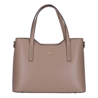 GEANTA ZEVO DAMA OFFICE BEJ PIELE NATURALA DIMENSIUNE MARE MINA