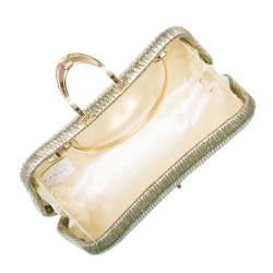 GEANTA PLIC AURIE PENTRU OCAZIE MATERIAL FRONSAT STRALUCITOR DETALIU CATARAMA AURIE MIRELA