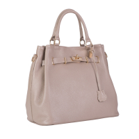  GEANTA ZEVO OFFICE DAMA CREM PIELE NATURALA OTILIA