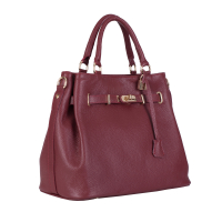  GEANTA ZEVO OFFICE DAMA ROSU VISINIU PIELE NATURALA OTILIA