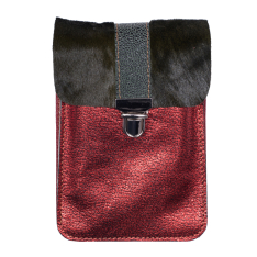 GEANTA PORT TELEFON ZEVO DAMA BORDO PIELE NATURALA DIMENSIUNE MINI TIP POSTAS COLECTIA PATCHWORK AYLIN