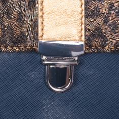 GEANTA PORT TELEFON ZEVO DAMA ALBASTRA PIELE NATURALA DIMENSIUNE MINI TIP POSTAS COLECTIA PATCHWORK AYLIN