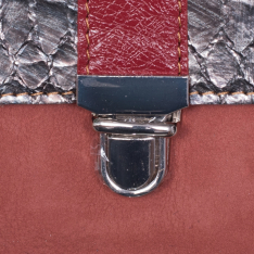 GEANTA PORT TELEFON ZEVO DAMA CARAMIZIE PIELE NATURALA DIMENSIUNE MINI TIP POSTAS COLECTIA PATCHWORK AYLIN