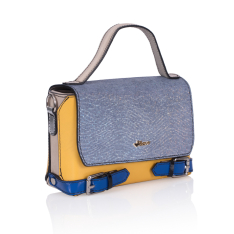  GEANTA ZEVO DAMA GALBENA PIELE NATURALA TIP POSTAS UNICAT DALILA