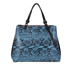 GEANTA ZEVO DAMA VERDE OTTANIO PIELE NATURALA PRINT CROCODIL TIP UNICAT DIMENSIUNE MEDIE COLECTIA PATCHWORK CLARISA