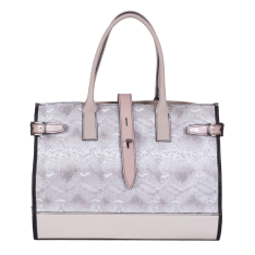 GEANTA ZEVO DAMA CREM OFFICE PIELE NATURALA TIP UNICAT COLECTIA PATCHWORK TAMARA