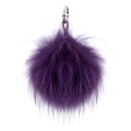 ACCESORIU GEANTA POMPON VIOLET BLANA VULPE