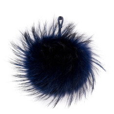 ACCESORIU GEANTA POMPON BLEUMARIN BLANA VULPE 