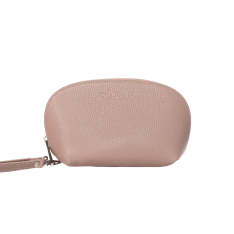 PORTFARD DAMA ROZ CU MANER PIELE NATURALA ZEVO