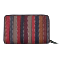 PORTOFEL DAMA COLORAT PIELE NATURALA LEEA