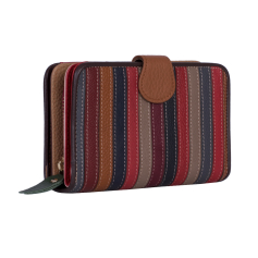 PORTOFEL DAMA COLORAT PIELE NATURALA LEEA