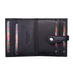 PORT CARDURI DAMA NEGRU PIELE NATURALA ANDRA