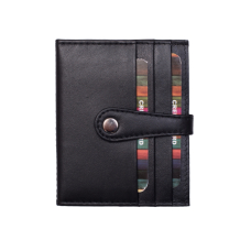 PORT CARDURI DAMA NEGRU PIELE NATURALA ANDRA